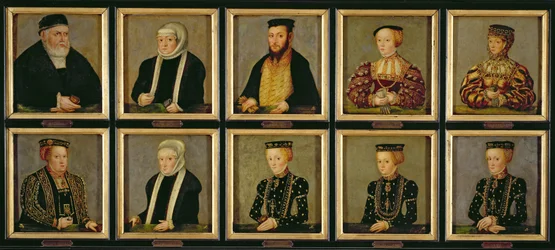 Portraits des membres de la dynastie Jagellon, c.1565